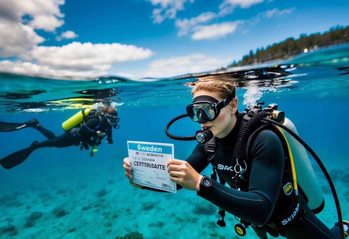 Explore den undersøiske verden med en dykkercertificering i Sverige